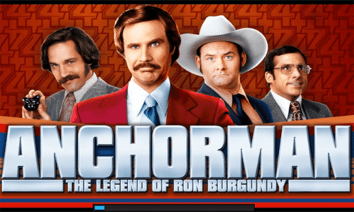 Présentateur - La légende de Ron Burgundy Jeu de machine à sous